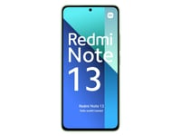 Xiaomi Redmi Note 13, 16,9 Cm (6.67"), 8 Gb, 512 Gb, 108 Mp, Android 13, Grön, Mintfärgad