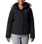 Columbia Femme Veste De Ski, Black Metallic, XS