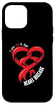 Coque pour iPhone 12 mini Ruban CHD I Wear Red To Fight Heart Disease Awareness