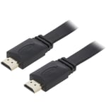 Cable hdmi 2.0 male des deux cotes 1.8m noir