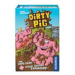 Thames & Kosmos Dirty Pig: Open & Play, Fun Card Game, Family Games for Game Night, Board Games for Adults and Kids, For 2 to 4 Players, Age 7+