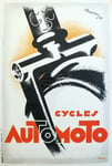 AUTOMOTO VéLO/CYCLES Rnya - POSTER HQ 40x60cm d'une AFFICHE VINTAGE