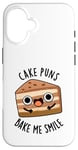 iPhone 16 Cake Puns Bake Me Smile Funny Baking Pun Case