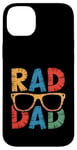 Coque pour iPhone 14 Plus Lunettes de soleil Rad Dad Cool Cadeau pour les pères à la mode Daddy Pops