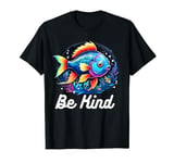 Rainbow Fish Be Kind Teacher Life Back To School T-Shirt