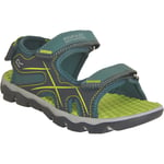 Regatta Boys & Girls Kota Drift Lightweight Walking Sandals - Green - Size UK 13 Kids