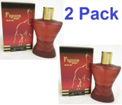 2 x Figure Out Red Men's Perfume EDT Spray Men's Fragrance Aftershave 100ml Each