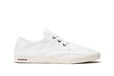 Seavees Homme Soixante-Six Chaussure de Gymnastique, Blanc, 40.5 EU