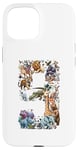 Coque pour iPhone 15 Animaux du zoo pour 9e anniversaire