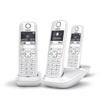 Téléphone sans fil Gigaset AS690 Trio Blanc