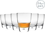 Luna Double Whisky Glasses - 340ml - Pack of 24