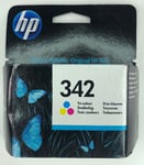 Genuine/Authentic HP 342 Tri-Colour Ink Cartridge - New In Box Expiry Aug 2013