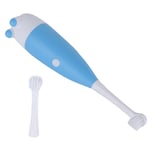 0.3W Kids Electric Toothbrushes Battery Powered Replaceable Brush Head Soft TDM