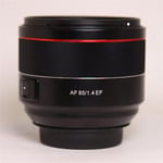 samyang Used Samyang AF 85mm f/1.4 Canon EF Mount Lens