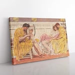 Big Box Art Albert Joseph Moore A Musician Canvas Wall Art Print Ready to Hang Picture, 76 x 50 cm (30 x 20 Inch), Multi-Coloured