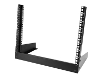 StarTech.com 8U Open Frame Network Rack - 19 2 Post Free Standing Desktop Rack for Computer, AV, Media, IT, Data & Server Room Equipment (RK8OD) - Rack öppen ram - 2 stolpar - 8U