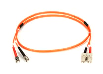 Black box BLACK BOX PREMIUM OM2 50/125 MULTIMODE FIBER OPTIC PATCH CABLE - LSZH, ST-SC, ORANGE, 10-M (32.8-FT.) (EFE054-010M)