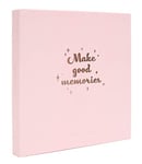 Grupo Erik Make Good Memories Photo Album Self Adhesive | Polaroid Photo Album | 6.3 x 6.3 inches - 16 x 16 cm | 11 Double Sided Pages | Hardcover | Instax Photo Album | Cute Gifts