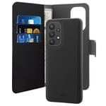 PURO Samsung Galaxy A33 5G Wallet Detachable  Black