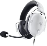 Razer BlackShark V2 X - Multi-Platform Wired Esports Headset (Triforce 50 mm Drivers, Advanced Passive Noise Cancellation, 7.1 Surround Sound, Hyperclear Cardioid Mic) White