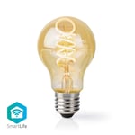 SmartLife LED vintage lampa | Wi-Fi | E27 | 360 lm | 4.9 W | Varm till cool vit | 1800 - 6500 K | Glas | Android / IOS | Glödla