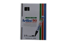 Artline 90, Svart, Plast, 2,5 Mm