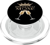 Prosecco Bubbling Wine Princess Queen PopSockets PopGrip for MagSafe