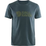 Fjallraven F87310-560 Fjällräven Logo T-Shirt M Navy S