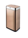 Tower  75-Litre Rectangular Sensor Bin &Ndash; Copper