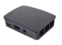 Raspberry Pi RPI3-CASE-BLK-GRY accessoire pour carte de développent Logement Noir, Gris - Neuf