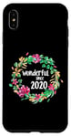 iPhone XS Max Wonderful Since 2020 5th Birthday Flower Born In 2020 Case