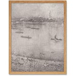 James Mcneill Whistler The Thames, ungerahmtes Wandkunst-Poster, Heimdekoration, Premium