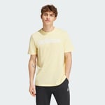 adidas Essentials Single Jersey Linear Embroidered Logo T-Shirt Men