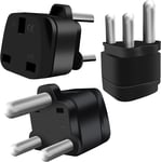 South Africa Plug Adapter JIUGGLAD UK to South Africa Power Adapter, South For