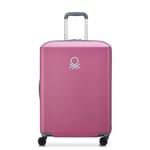 United Colors of Benetton Ucb Hardside Luggage with Spinner Wheels, Pink, Carry-On 19 Inch, Ucb Hardside Luggage With Spinner Wheels