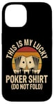 Coque pour iPhone 14 Jeu de cartes de poker Jetons de jeu Bluff