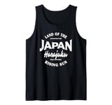 Japan Harajuku Tokyo Rising Sun Traditional Kanji Souvenir Tank Top