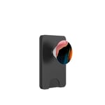 Pink Black PopSockets PopWallet pour MagSafe