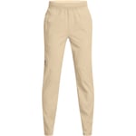 Under Armour Unstoppable Tapered Treningsbukser Barn - Beige - str. 164 - 176