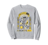 Dance battle in the afterlife by skeletons Sweatshirt