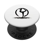 Bikram Yoga Namaste Pose Yogi Meditation PopSockets Adhesive PopGrip