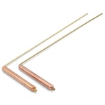 Dowsing Rod (Pair) Brass/Copper 34*13 Cm