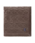 Lexington Överkast Rattan Quilted Organic Cotton Velvet Brown 160x240 cm