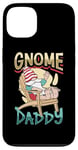 Coque pour iPhone 13 Papa le gnome - nain de jardin