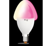 Ampoule color flamme E14 5W iDual Blanc