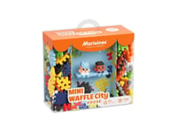 Mini Waffle Building Blocks 148 Piece In City House Marioinex 904152