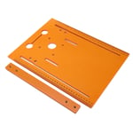 Cutting Machine Base Plate 11 X 14.96in Cut Circular Saw Guide Rail Cutting