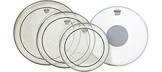 Remo Pinstripe Rock Drum Head Value Pack w/Emperor X Snare Head PP-0680-PS