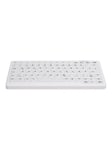 Cherry Active Key MedicalKey AK-C4110 - keyboard - Nordic - white - Tastatur - Nordisk - Hvid