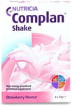 Complan Strawberry Shake, 4 x 57 g Sachets